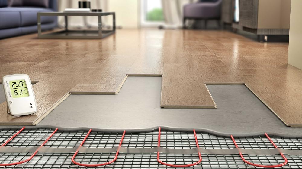 plancher chauffant controlable